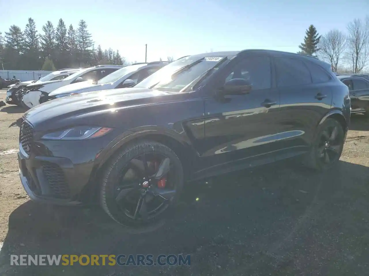 1 Photograph of a damaged car SADCZ2EE4NA701231 JAGUAR F-PACE 2022