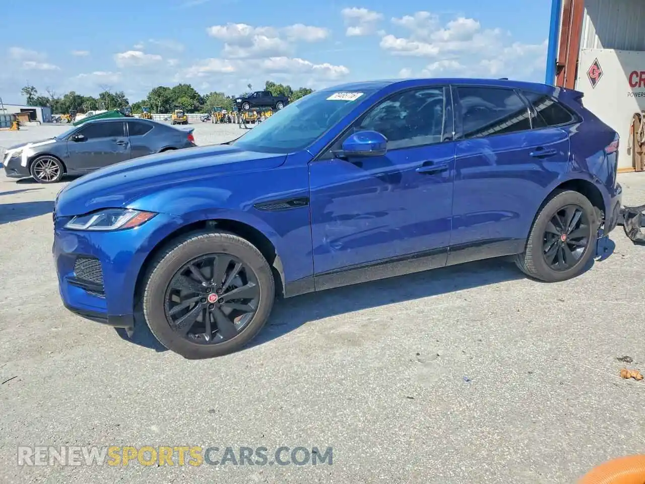 1 Photograph of a damaged car SADCJ2EX0PA713825 JAGUAR F-PACE 2023