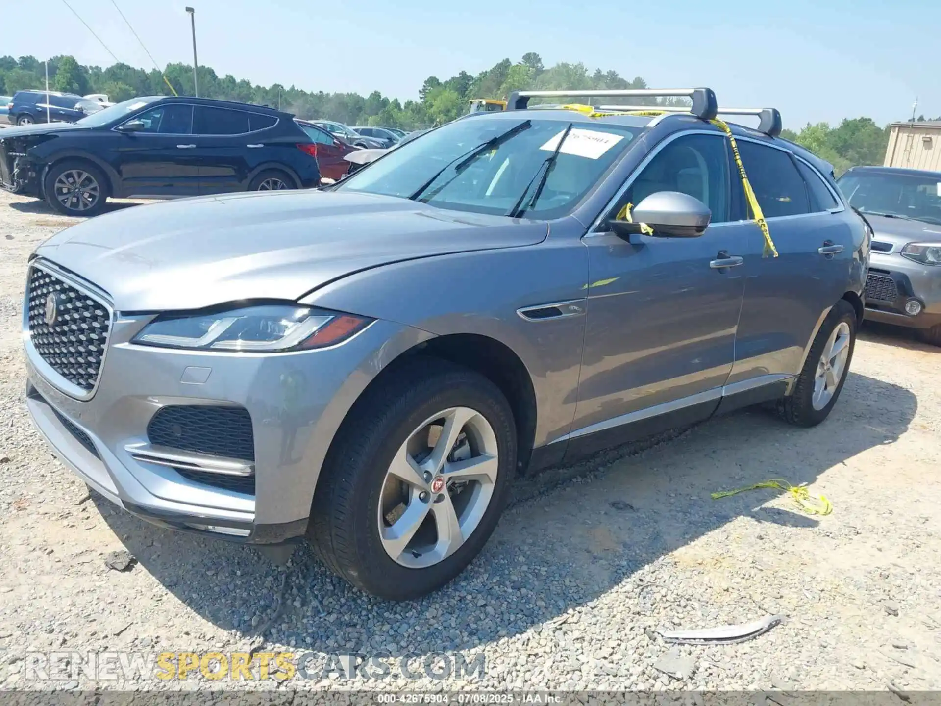 2 Photograph of a damaged car SADCJ2EX2PA714328 JAGUAR F-PACE 2023