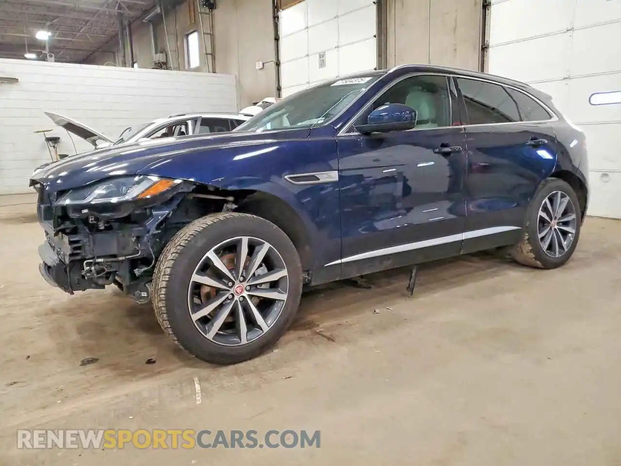 1 Photograph of a damaged car SADCJ2EX4PA714069 JAGUAR F-PACE 2023