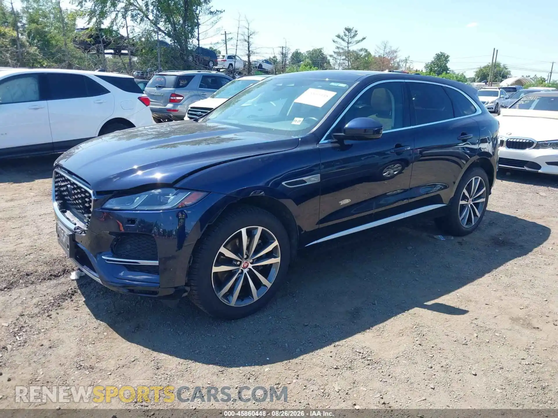 2 Фотография поврежденного автомобиля SADCJ2EX6PA705602 JAGUAR F-PACE 2023