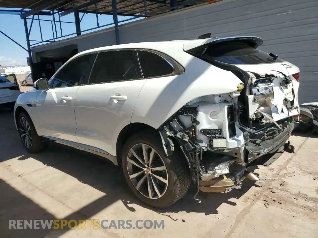 2 Photograph of a damaged car SADCJ2EX9PA714763 JAGUAR F-PACE 2023