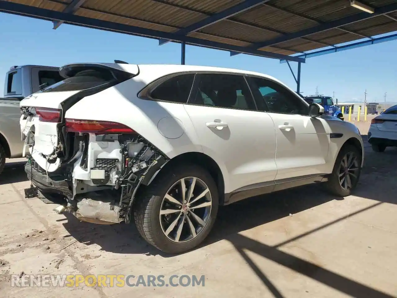 3 Photograph of a damaged car SADCJ2EX9PA714763 JAGUAR F-PACE 2023