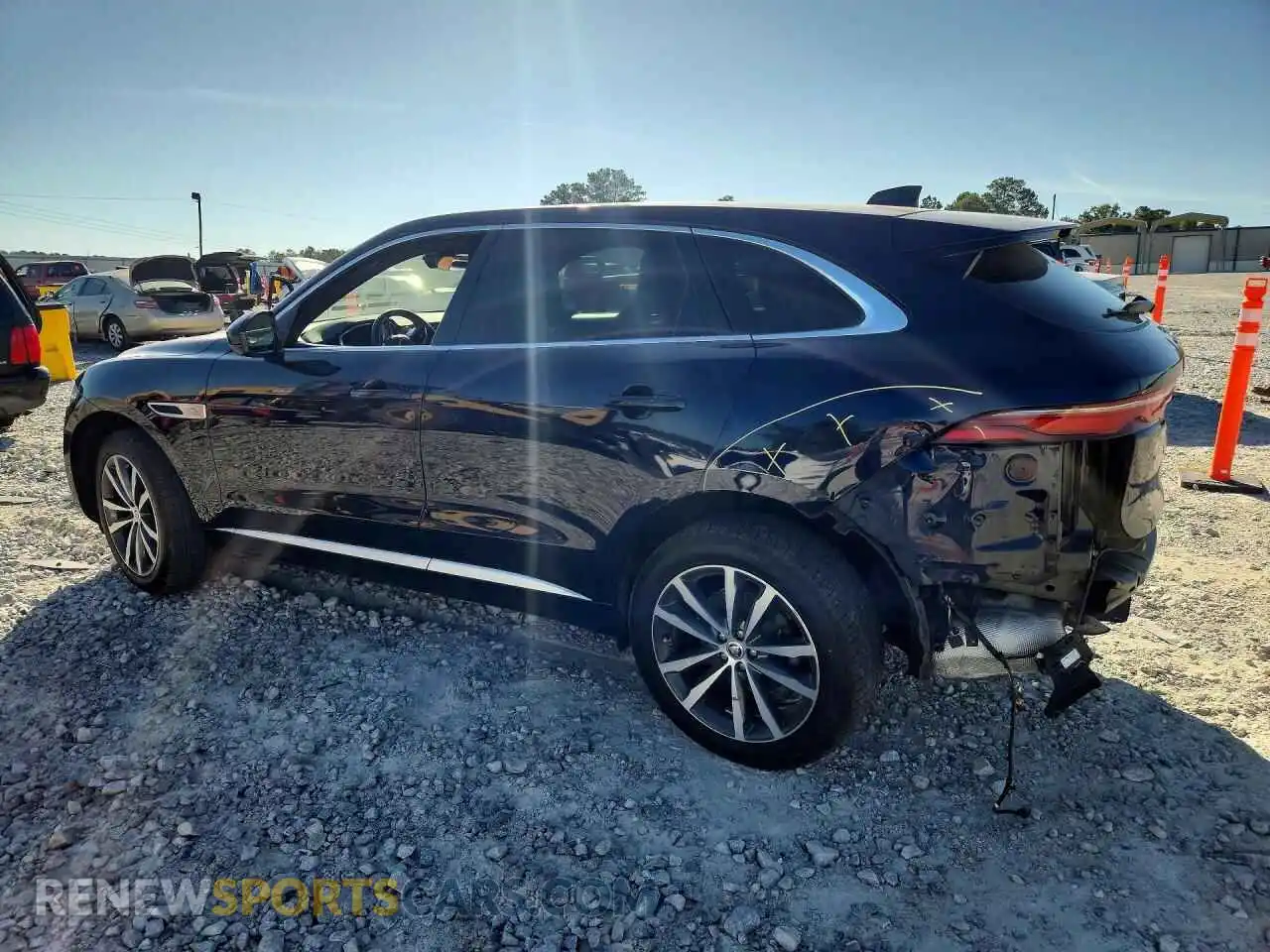 2 Photograph of a damaged car SADCT2EX4RA723996 JAGUAR F-PACE 2024