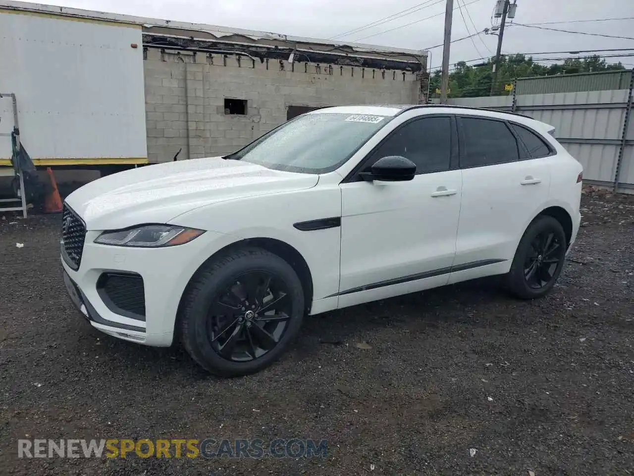 1 Photograph of a damaged car SADCT2EX4RA728163 JAGUAR F-PACE 2024