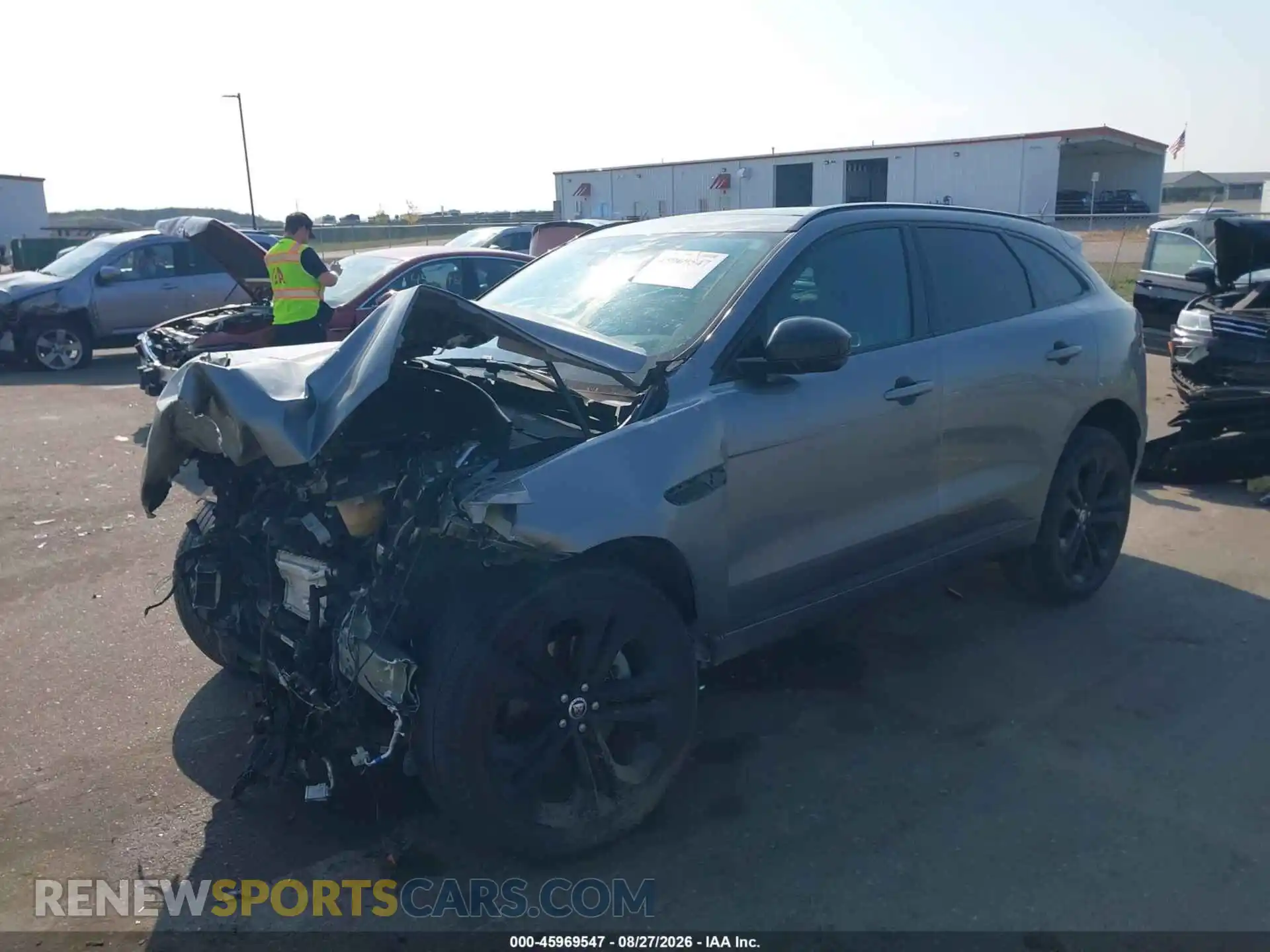 2 Photograph of a damaged car SADCT2EX4RA734139 JAGUAR F-PACE 2024