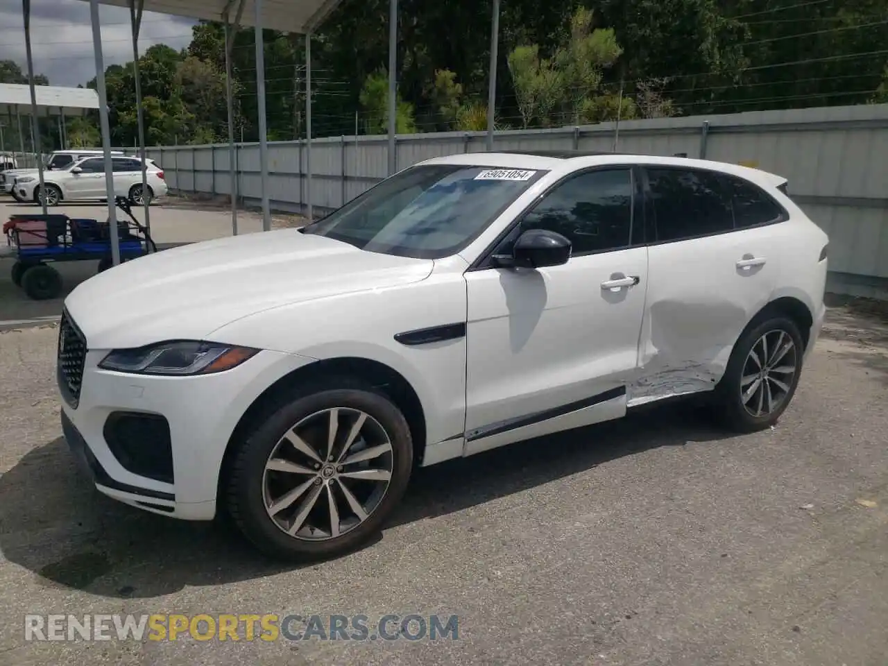 1 Photograph of a damaged car SADCT2EX5RA722985 JAGUAR F-PACE 2024