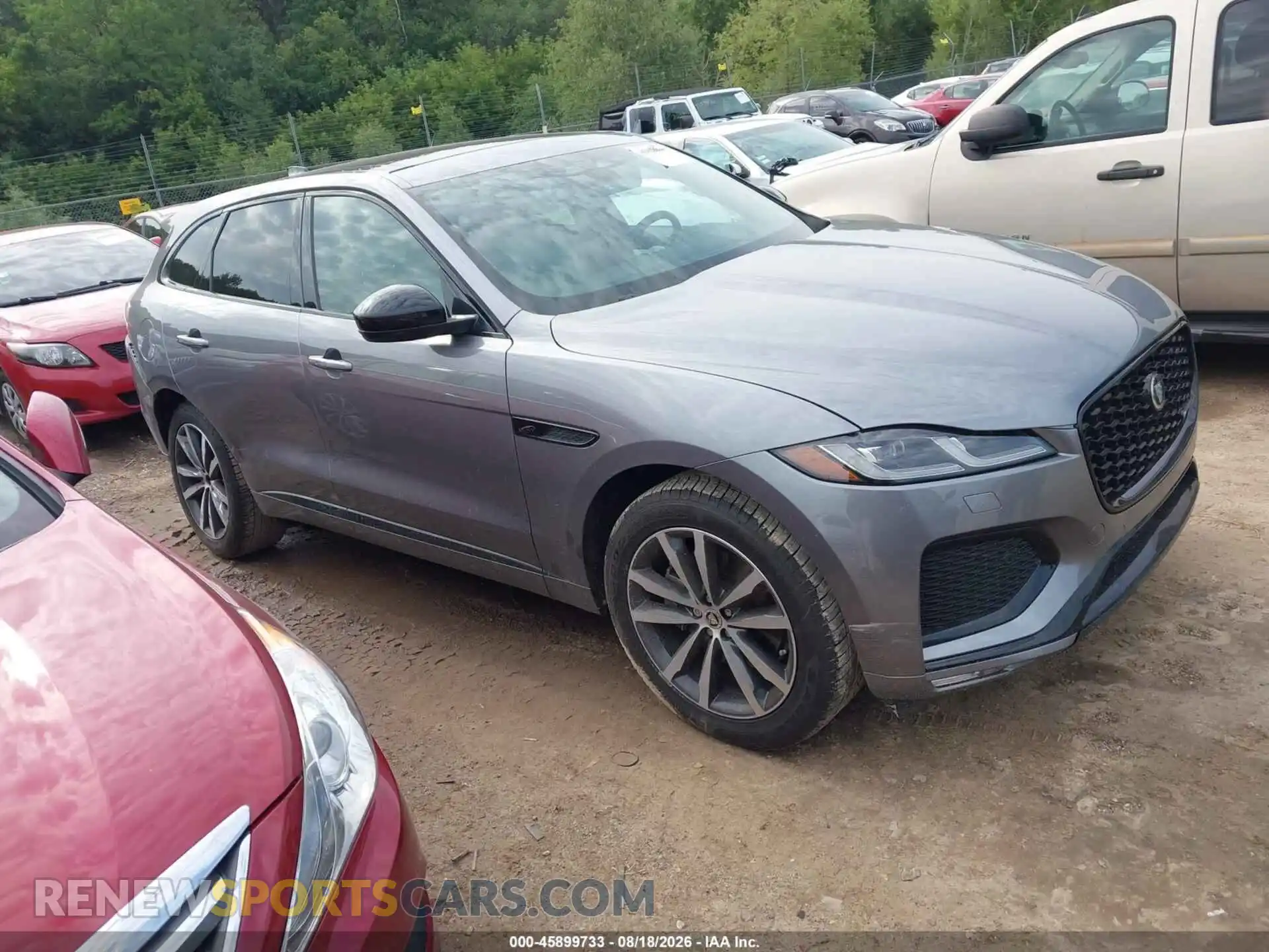1 Photograph of a damaged car SADCT2EX6RA726415 JAGUAR F-PACE 2024