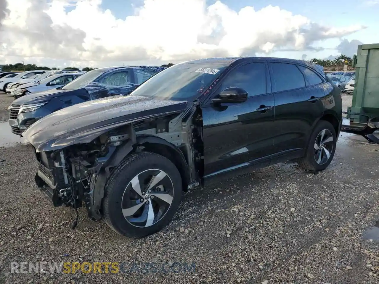 1 Photograph of a damaged car SADCT2EX7RA735785 JAGUAR F-PACE 2024