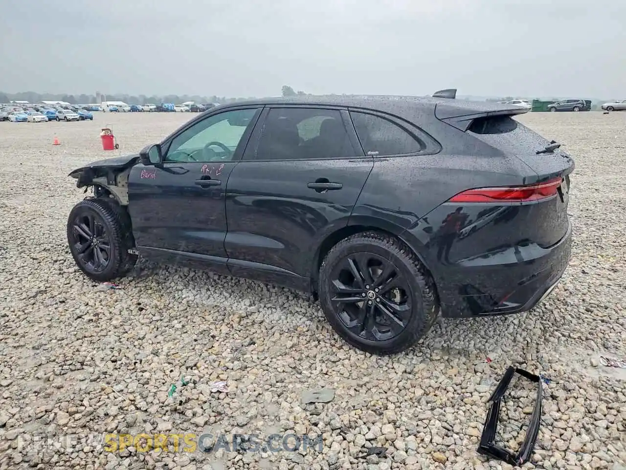 2 Photograph of a damaged car SADCT2FU4RA740527 JAGUAR F-PACE 2024