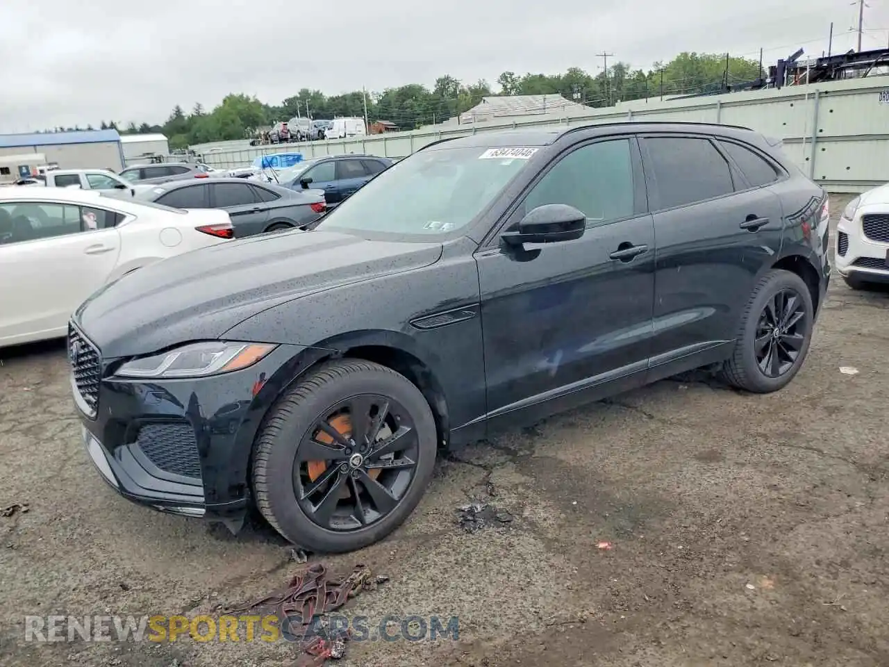 1 Photograph of a damaged car SADCT2EX2SA742939 JAGUAR F-PACE 2025