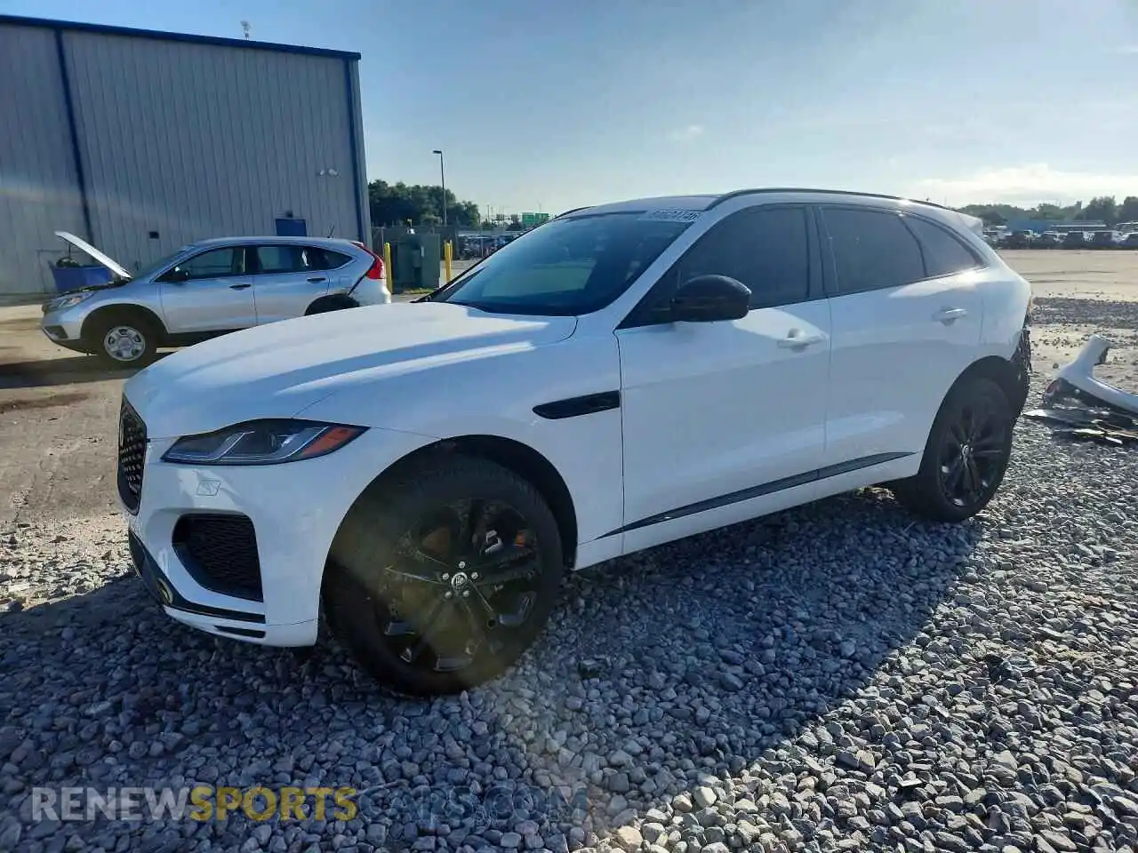 1 Photograph of a damaged car SADCT2EX2SA744089 JAGUAR F-PACE 2025