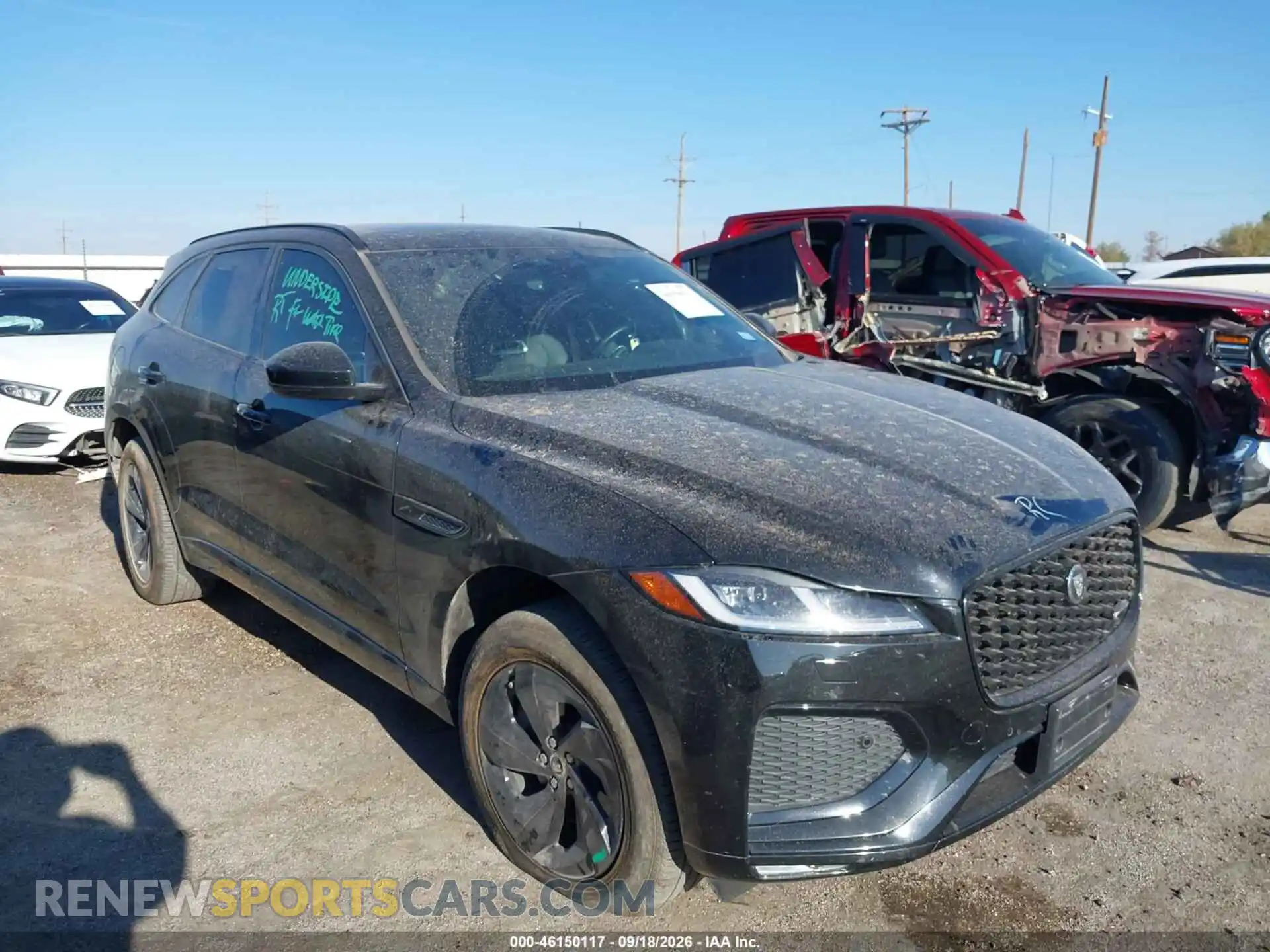 1 Photograph of a damaged car SADCT2EX2SA748174 JAGUAR F-PACE 2025