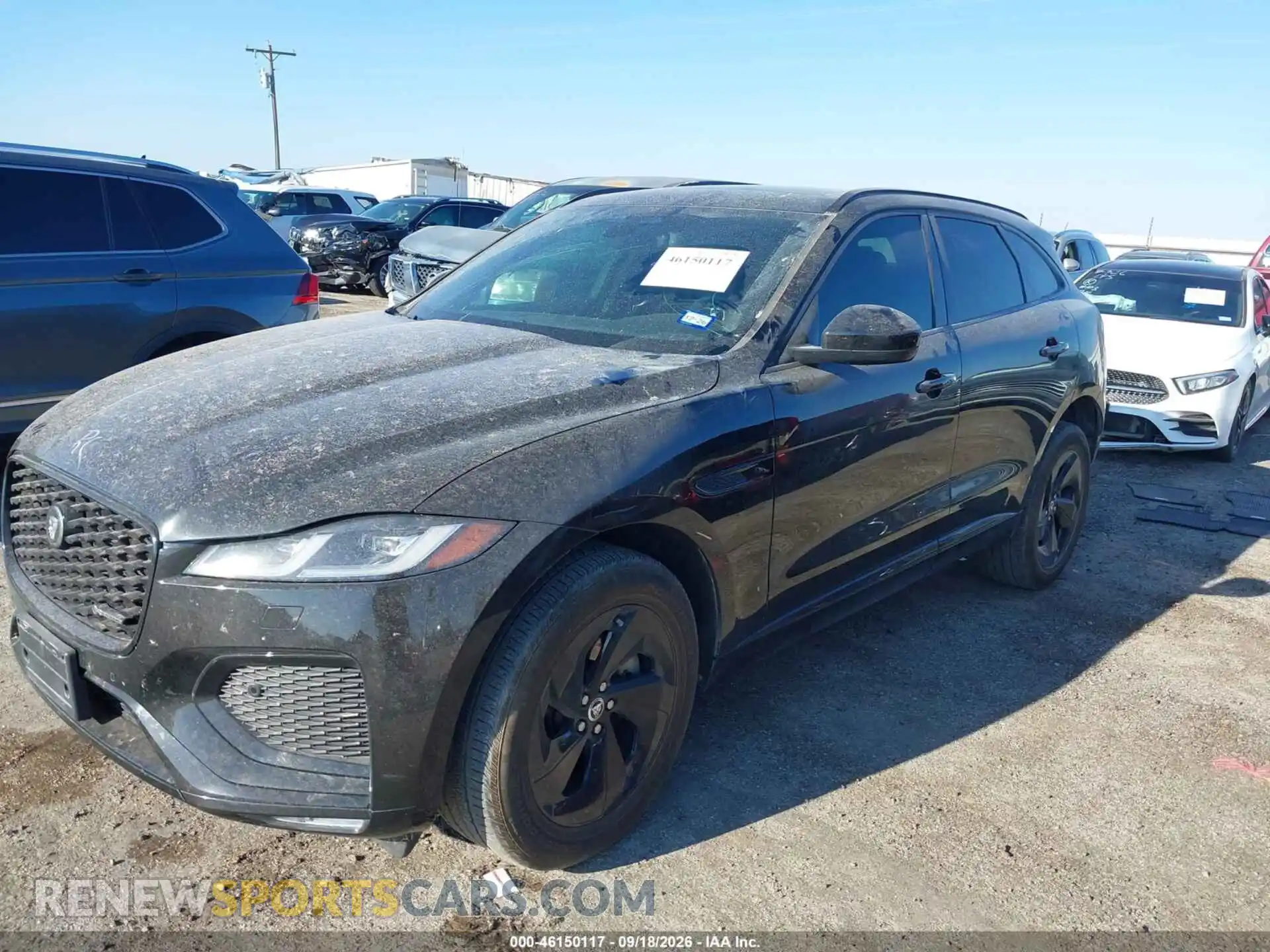 2 Photograph of a damaged car SADCT2EX2SA748174 JAGUAR F-PACE 2025