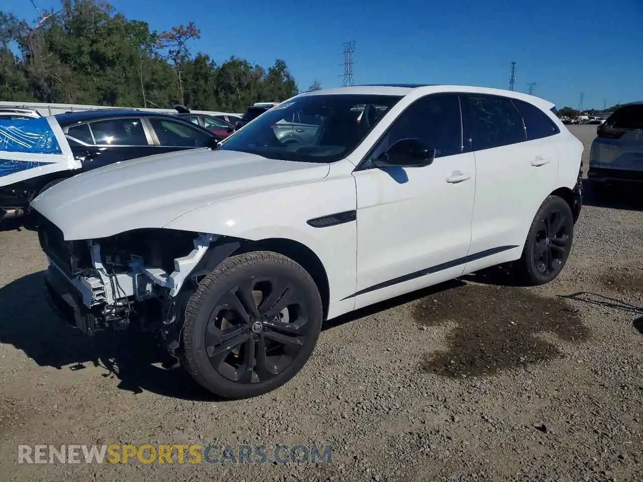 1 Photograph of a damaged car SADCT2EX3SA749141 JAGUAR F-PACE 2025