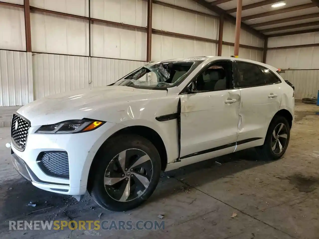 1 Photograph of a damaged car SADCT2EX4SA743526 JAGUAR F-PACE 2025
