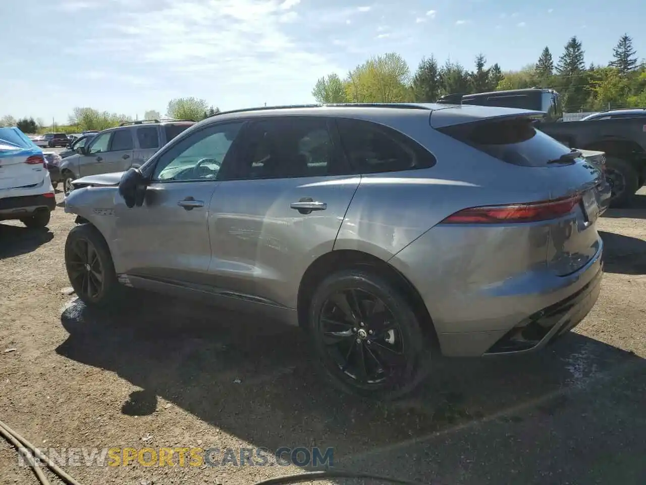 2 Photograph of a damaged car SADCT2EX7SA744590 JAGUAR F-PACE 2025