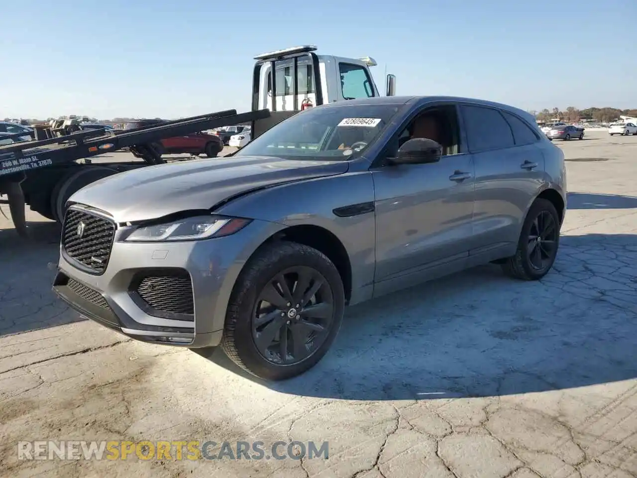 1 Photograph of a damaged car SADCT2EX8SA748020 JAGUAR F-PACE 2025