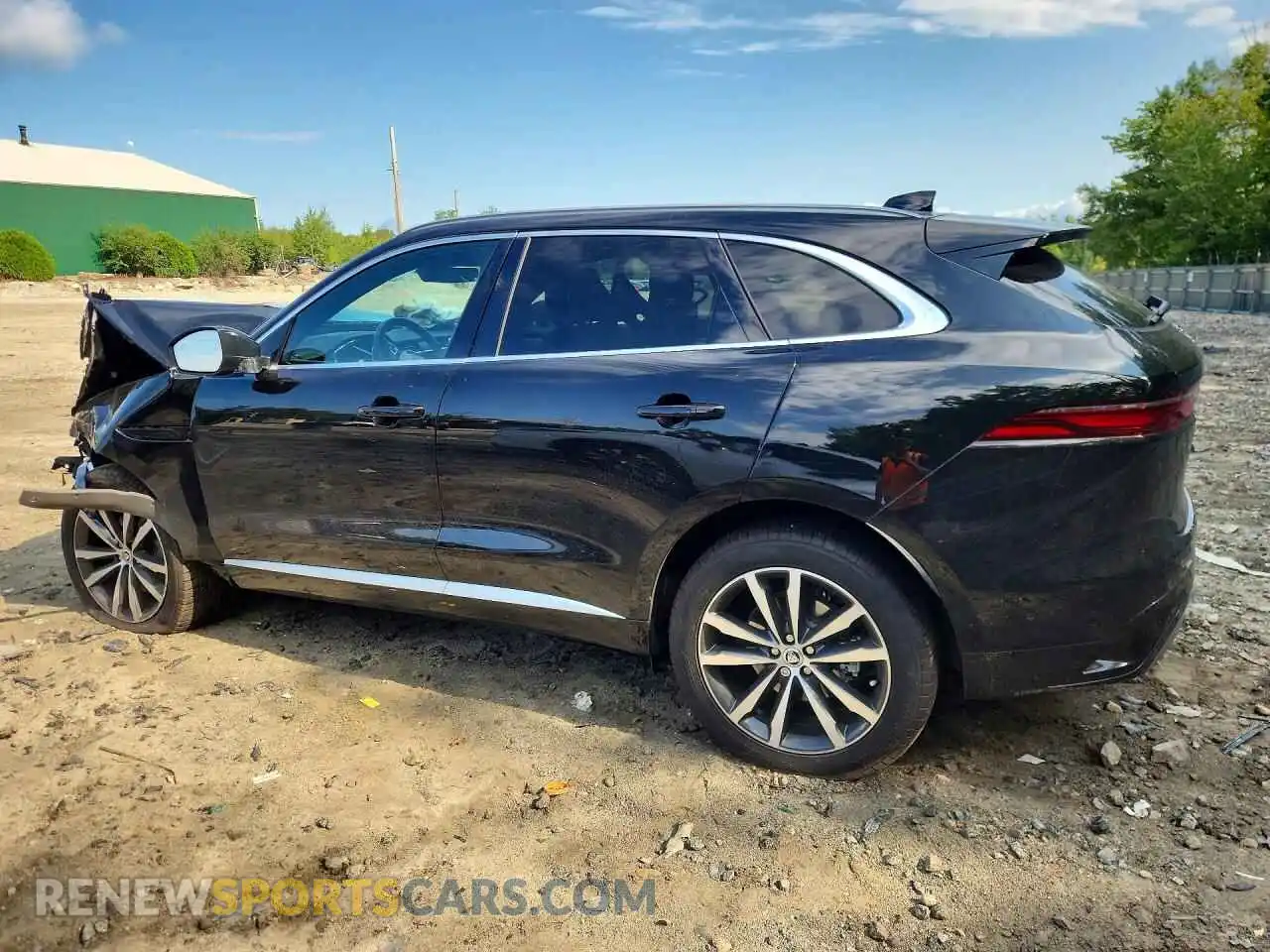 2 Photograph of a damaged car SADCT2EX8SA754187 JAGUAR F-PACE 2025