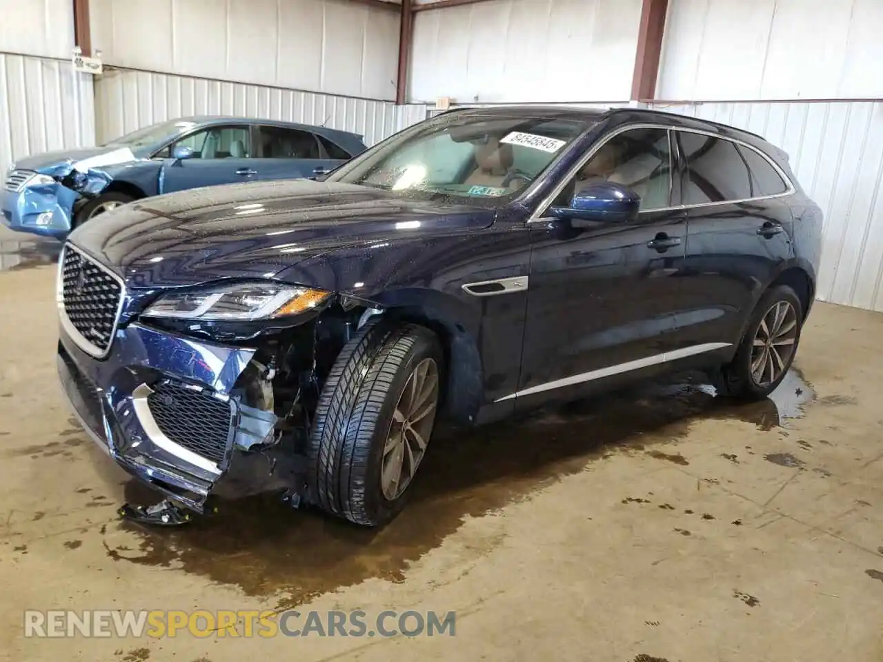 1 Photograph of a damaged car SADCT2FU7SA750362 JAGUAR F-PACE 2025