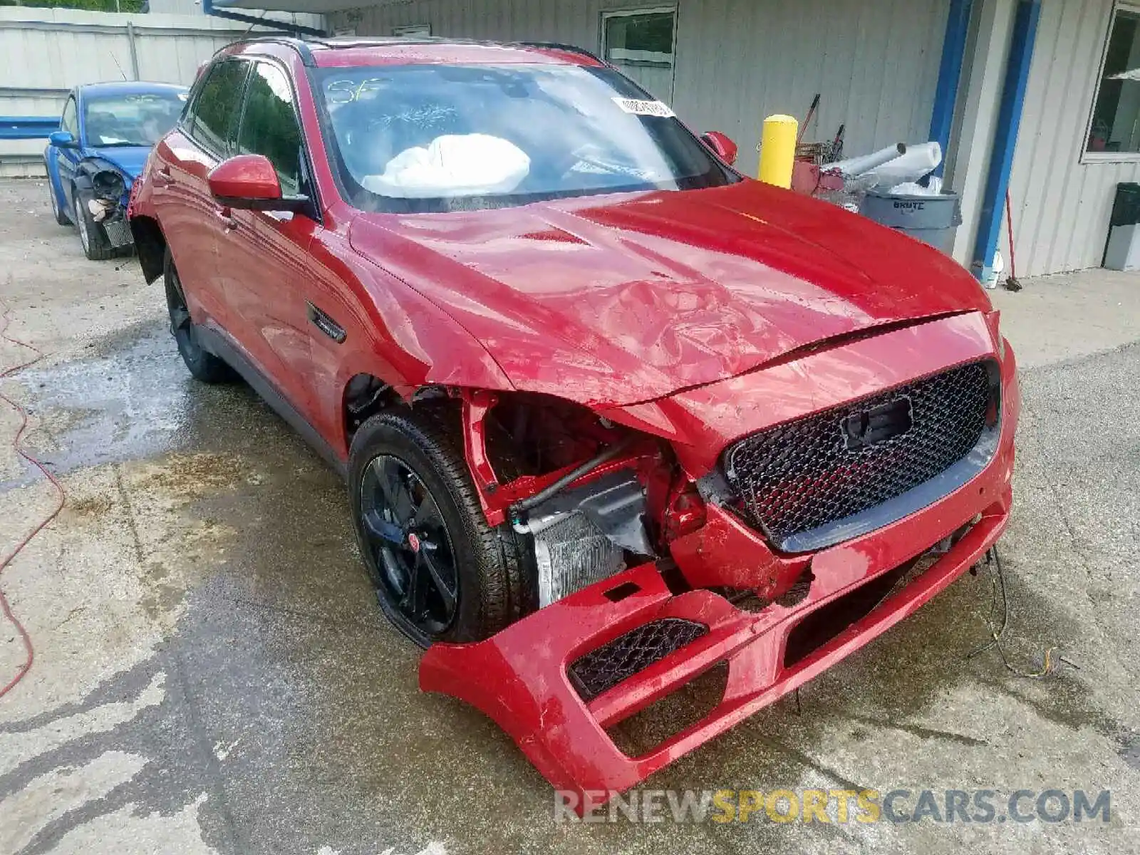 1 Photograph of a damaged car SADCJ2FX6KA357517 JAGUAR F-PACE PRE 2019