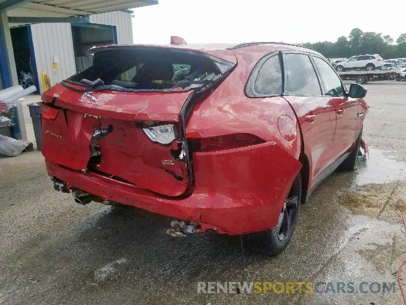 4 Photograph of a damaged car SADCJ2FX6KA357517 JAGUAR F-PACE PRE 2019
