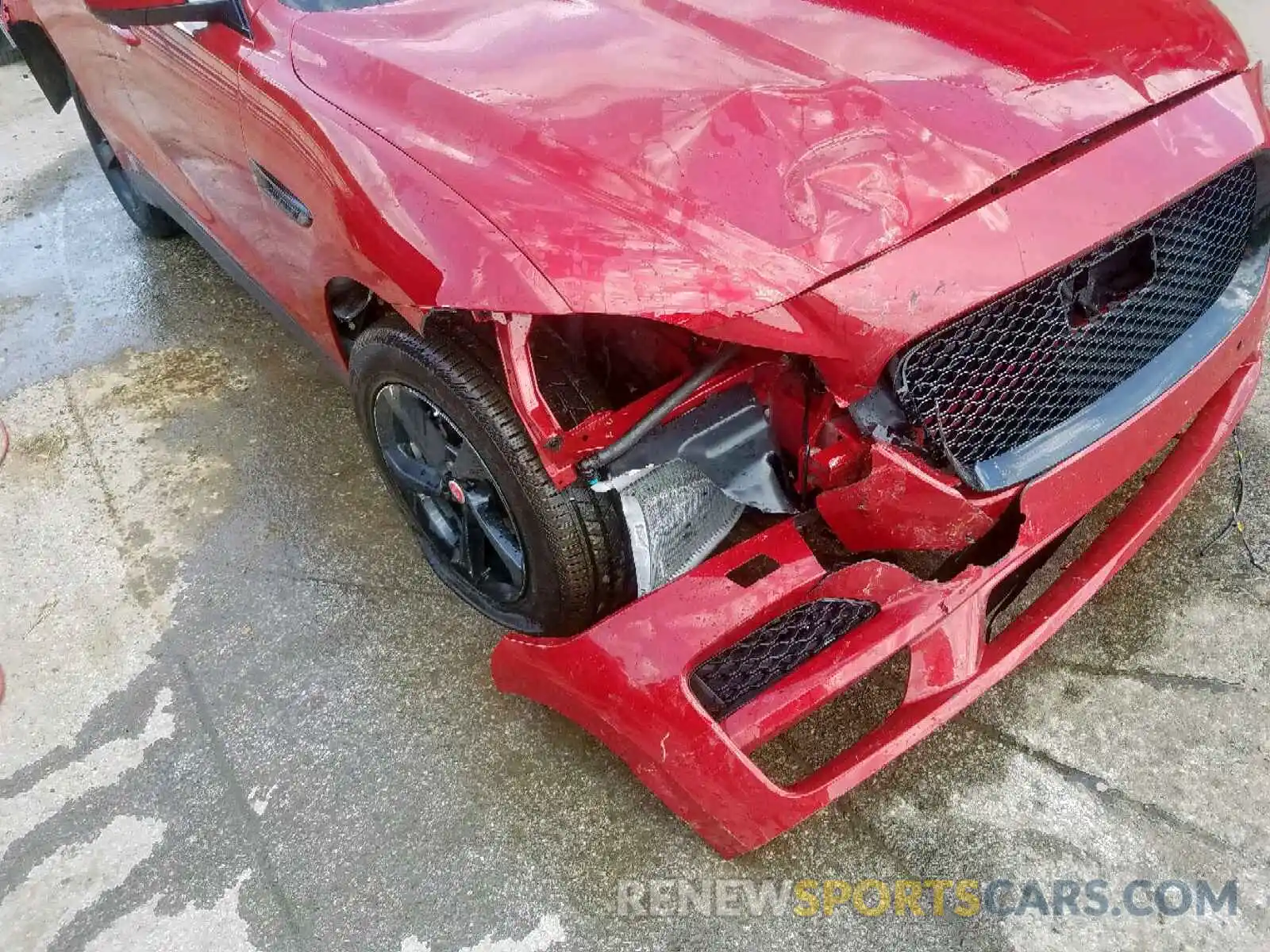 9 Photograph of a damaged car SADCJ2FX6KA357517 JAGUAR F-PACE PRE 2019