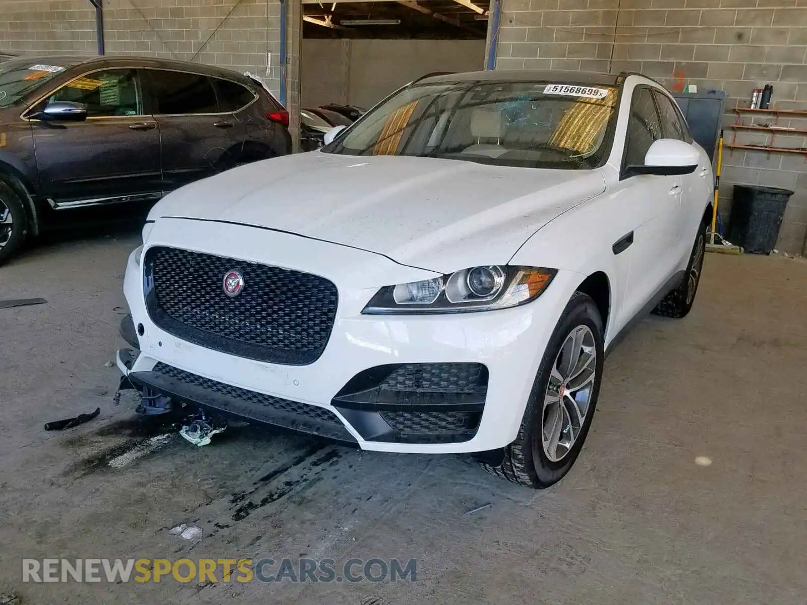 2 Photograph of a damaged car SADCJ2FX9KA610877 JAGUAR F-PACE PRE 2019