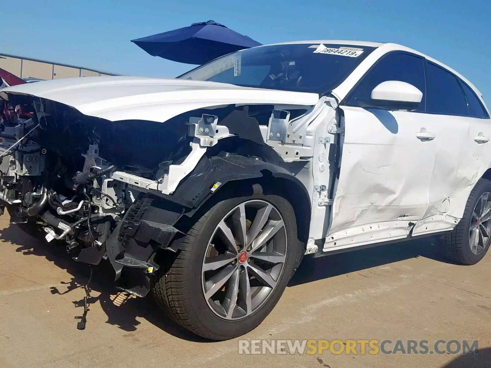 9 Photograph of a damaged car SADCK2GX9KA360939 JAGUAR F-PACE PRE 2019