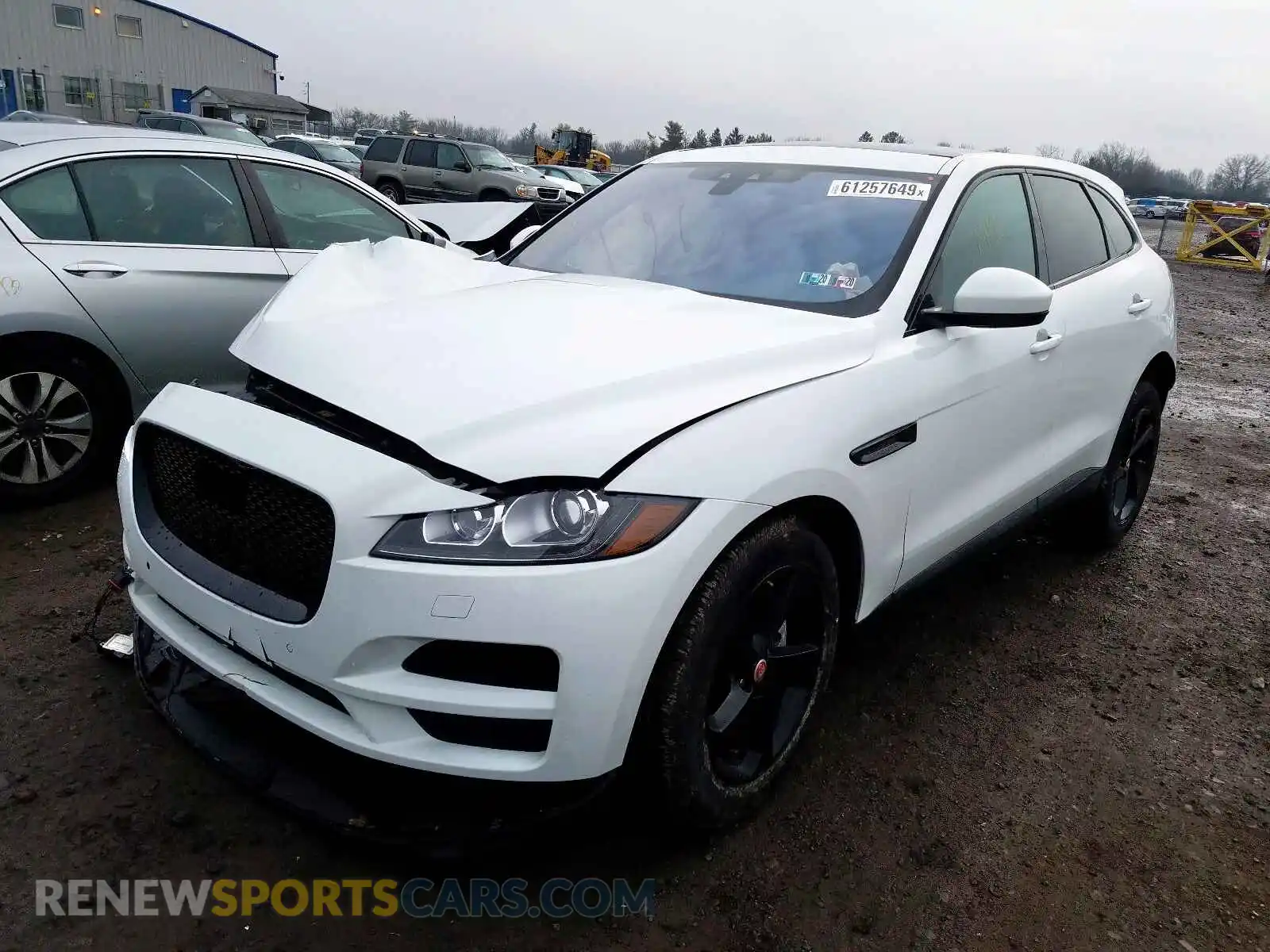 2 Photograph of a damaged car SADCJ2FX4LA620668 JAGUAR F-PACE PRE 2020