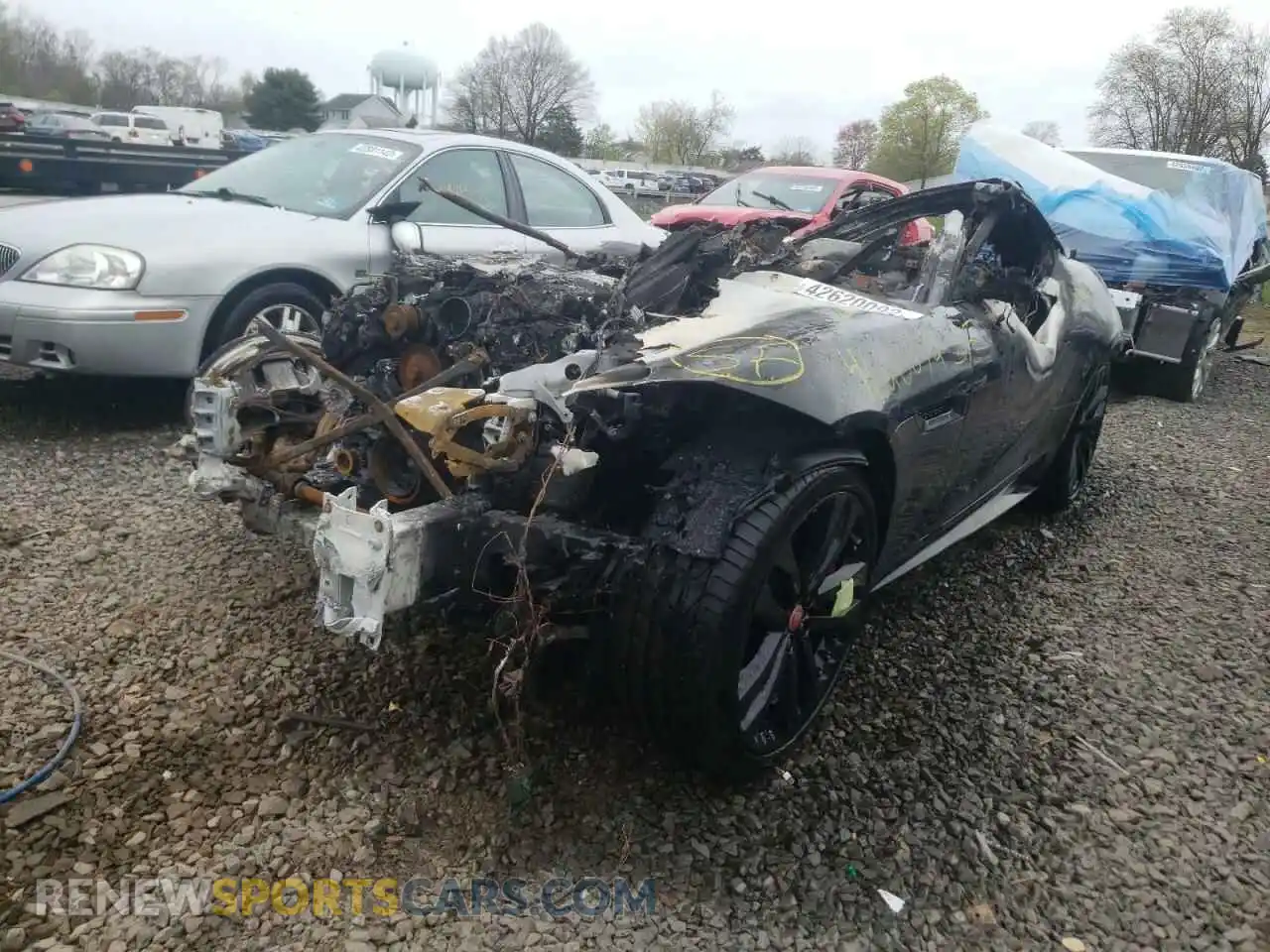 2 Photograph of a damaged car SAJD51EE7KCK62713 JAGUAR F-TYPE 2019
