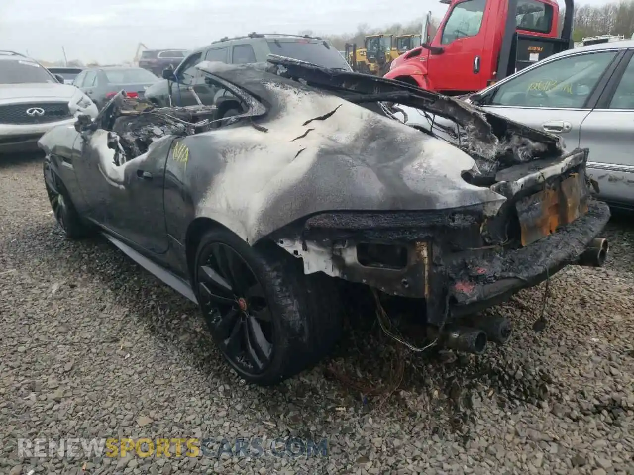 3 Photograph of a damaged car SAJD51EE7KCK62713 JAGUAR F-TYPE 2019