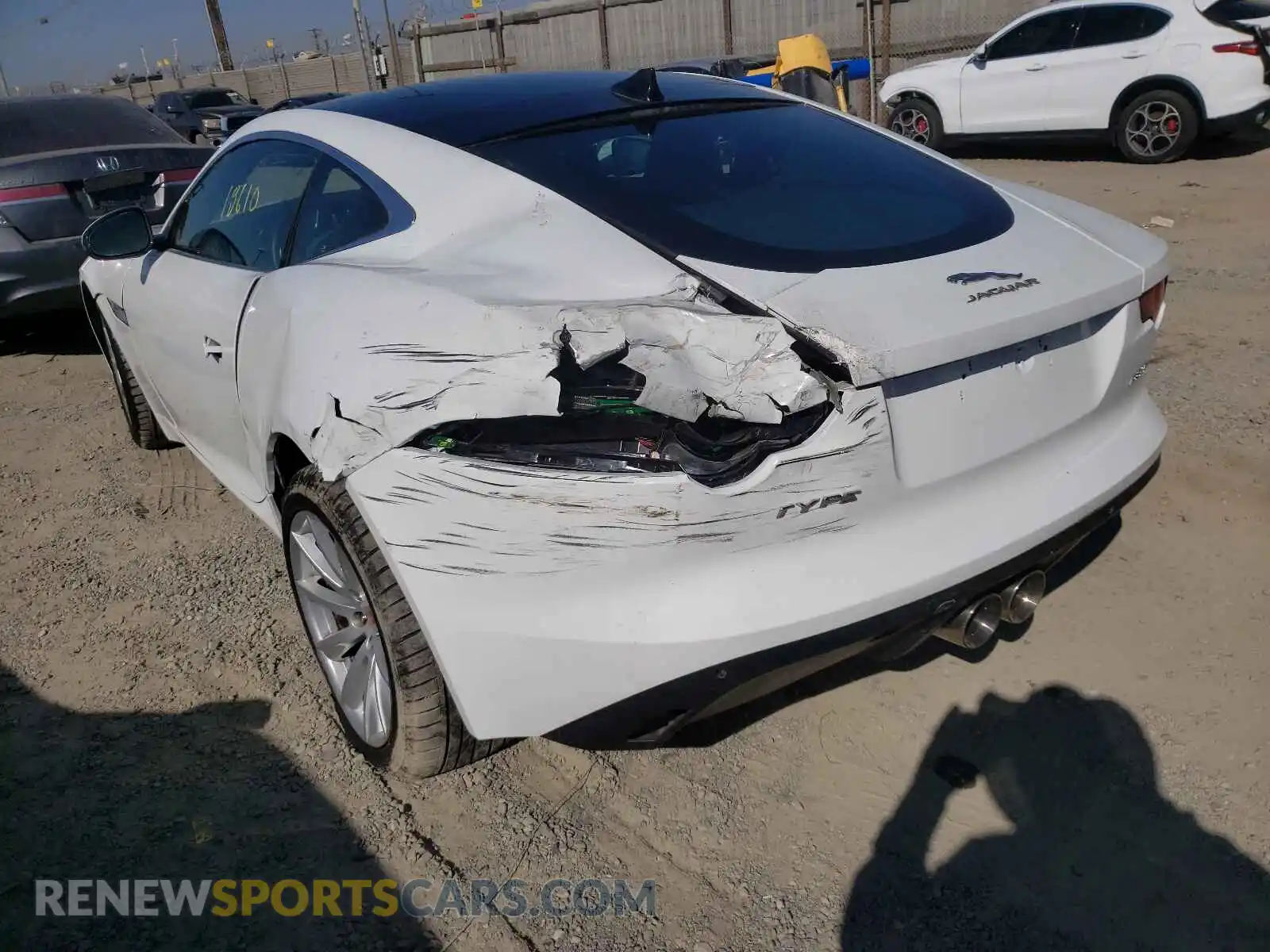 3 Photograph of a damaged car SAJDD1EV2KCK62394 JAGUAR F-TYPE 2019