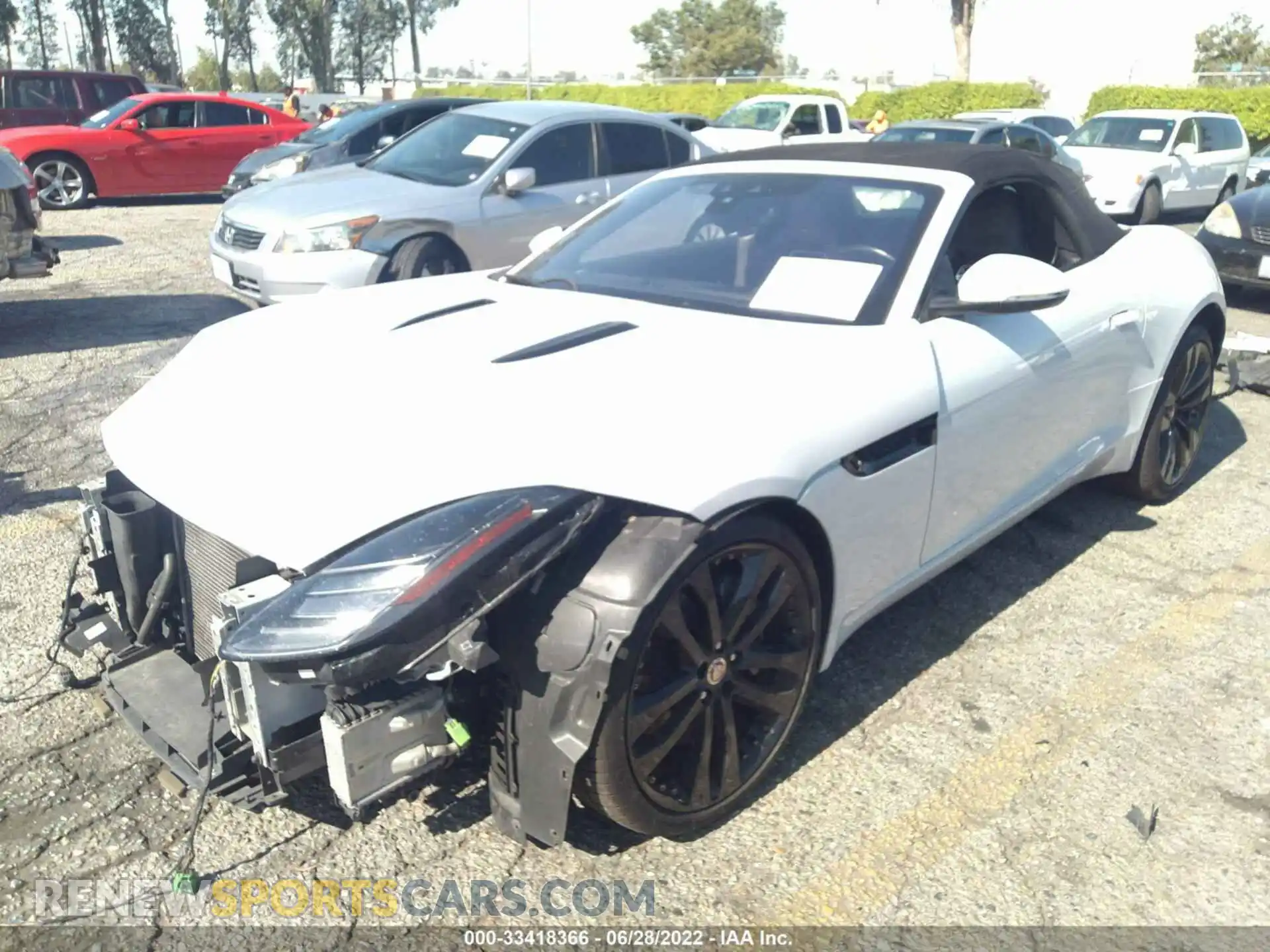 2 Photograph of a damaged car SAJDD5GX4KCK61432 JAGUAR F-TYPE 2019