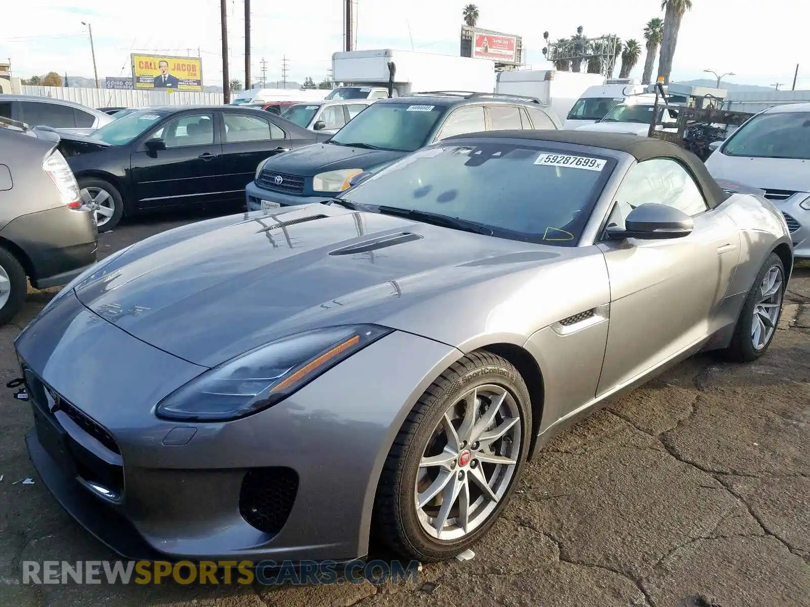 2 Photograph of a damaged car SAJDD5GX1LCK66427 JAGUAR F-TYPE 2020
