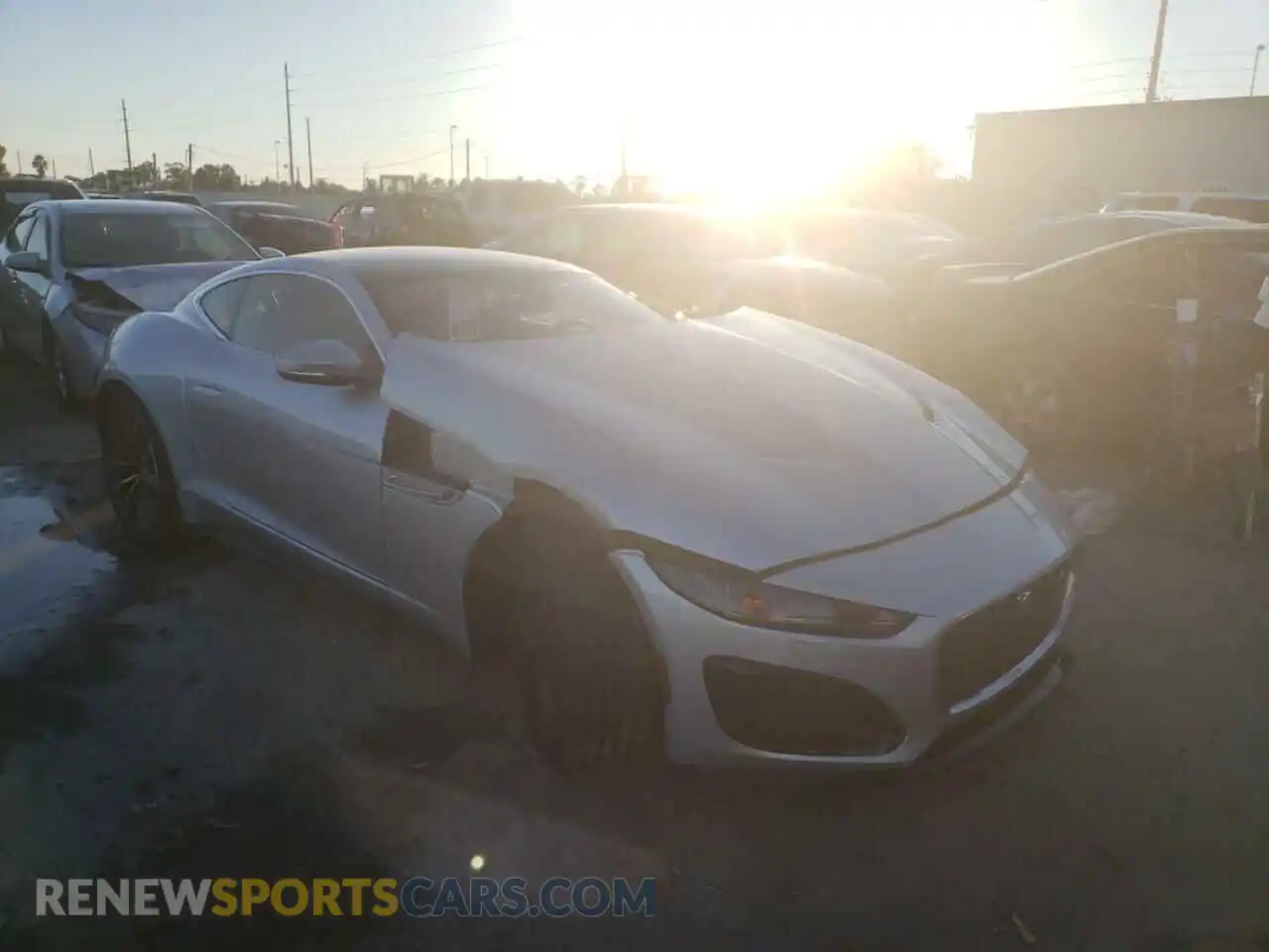1 Photograph of a damaged car SAJD51FE5MCK76451 JAGUAR F-TYPE 2021