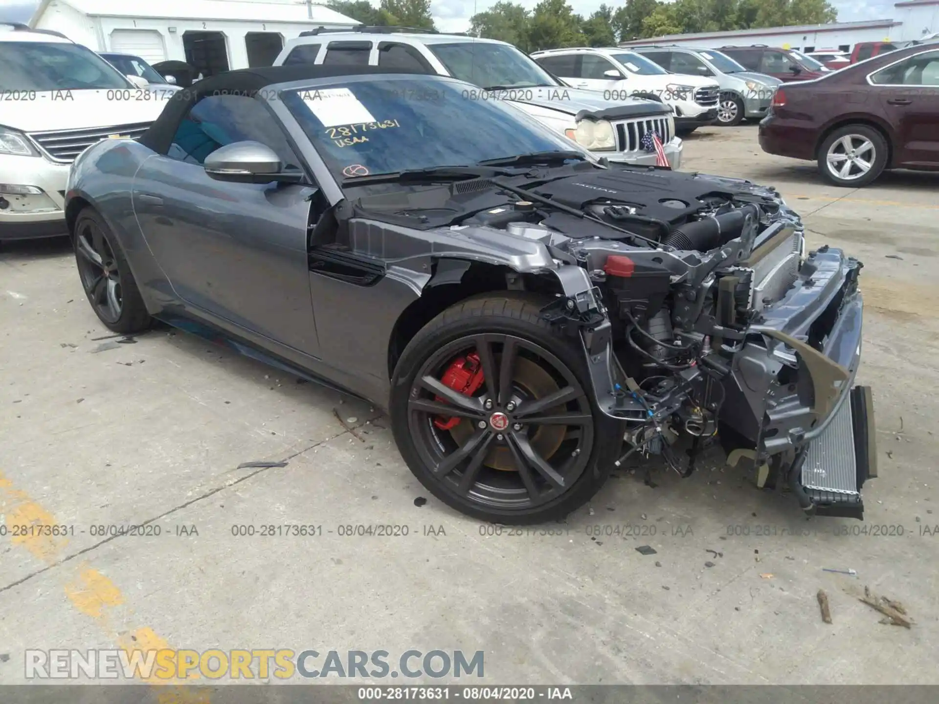 1 Photograph of a damaged car SAJD55FE8MCK70859 JAGUAR F-TYPE 2021