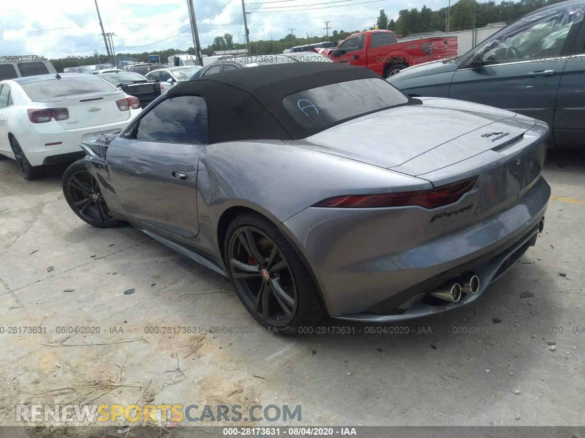 3 Photograph of a damaged car SAJD55FE8MCK70859 JAGUAR F-TYPE 2021