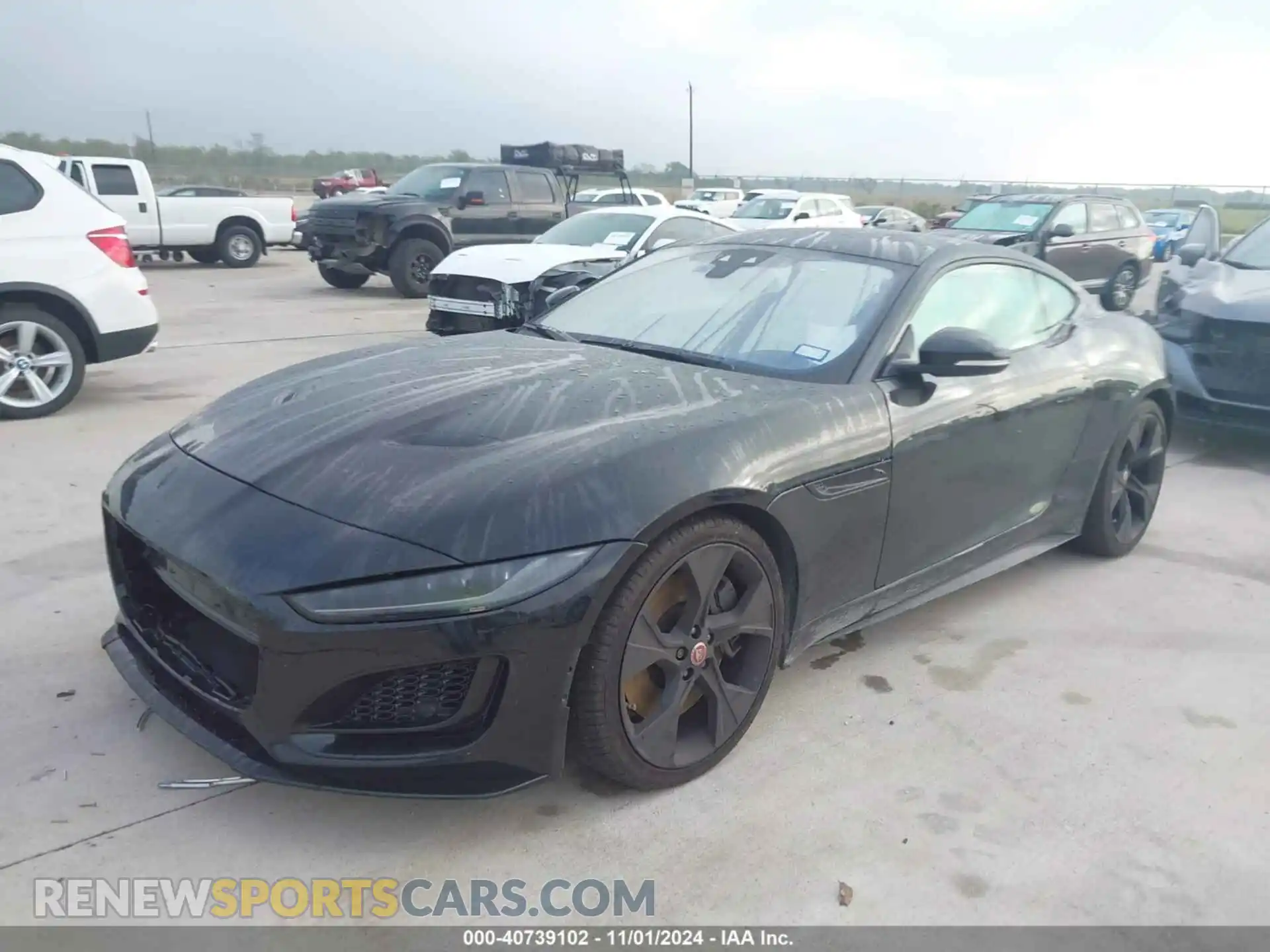 2 Photograph of a damaged car SAJD81FVXMCK75464 JAGUAR F-TYPE 2021