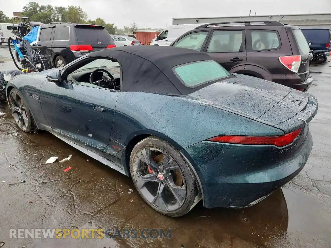 2 Фотография поврежденного автомобиля SAJD85FV1MCK72993 JAGUAR F-TYPE 2021