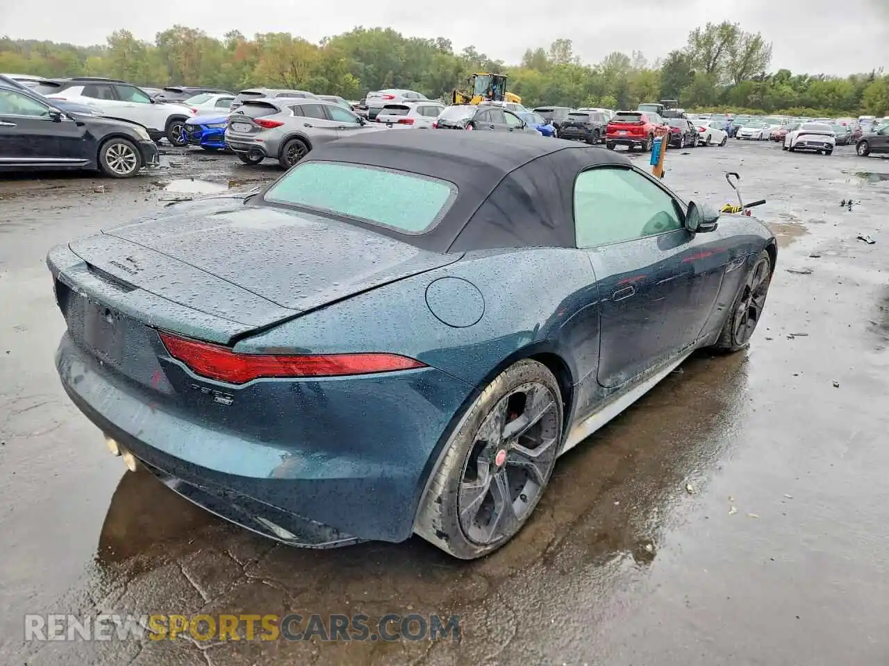3 Фотография поврежденного автомобиля SAJD85FV1MCK72993 JAGUAR F-TYPE 2021