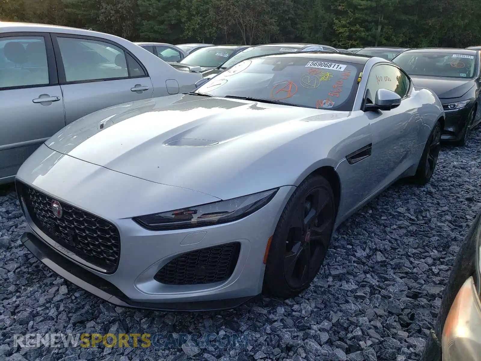 2 Photograph of a damaged car SAJDD1GX4MCK76217 JAGUAR F-TYPE 2021