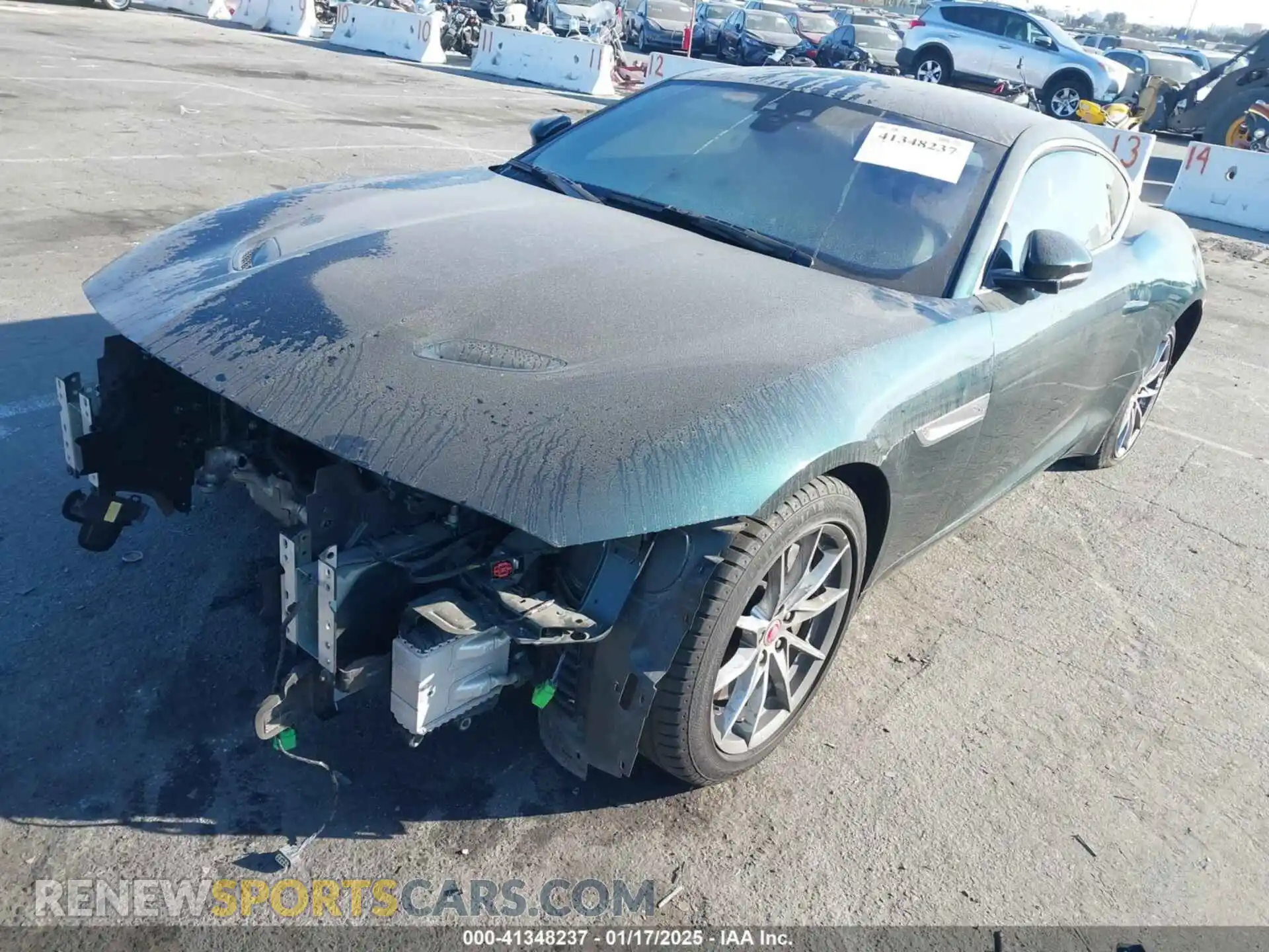 2 Photograph of a damaged car SAJDD1GX7MCK72033 JAGUAR F-TYPE 2021