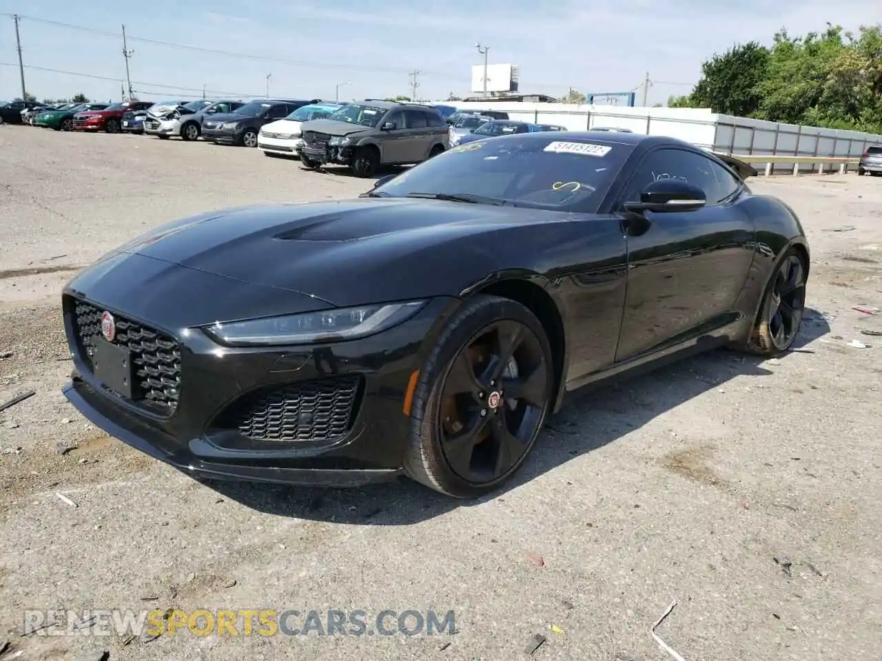 2 fotografías del automóvil dañado SAJDD1GX9MCK75483 JAGUAR F-TYPE 2021