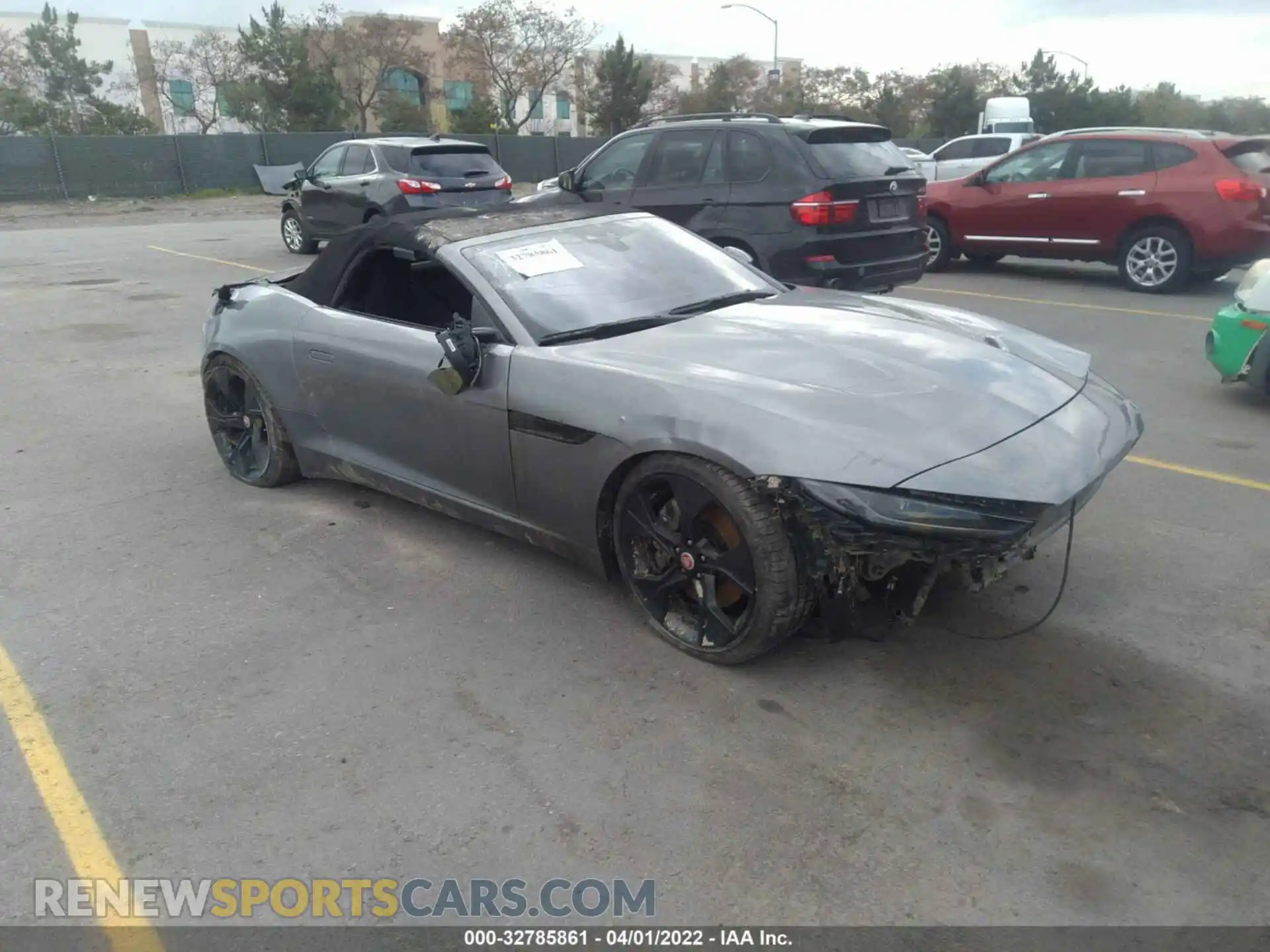 1 Photograph of a damaged car SAJDD5GX3MCK70190 JAGUAR F-TYPE 2021