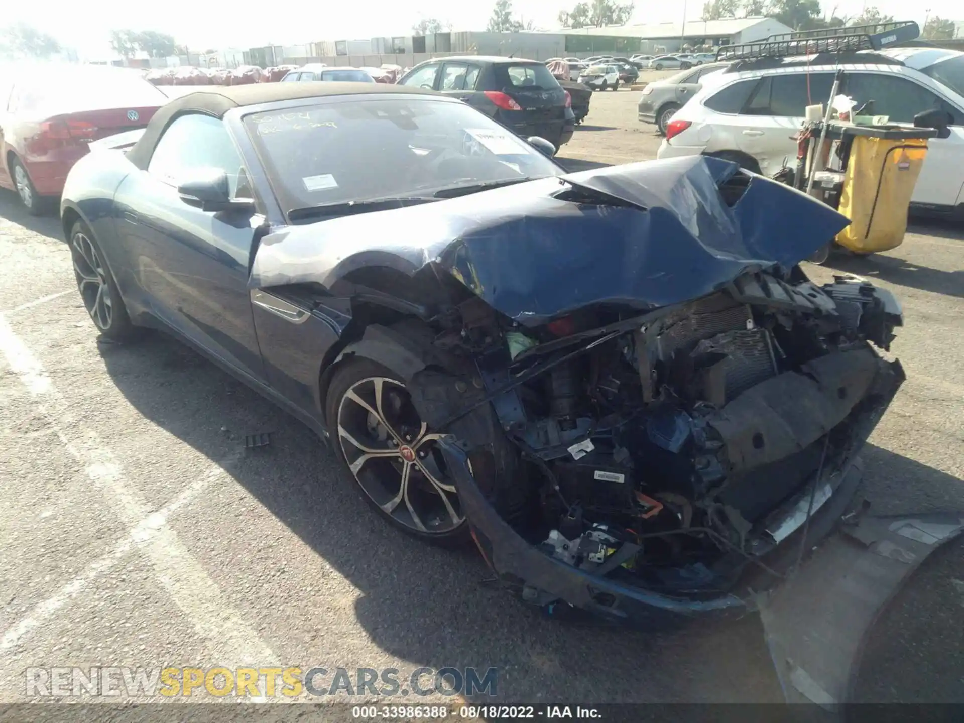 1 Photograph of a damaged car SAJDD5GX4MCK73891 JAGUAR F-TYPE 2021