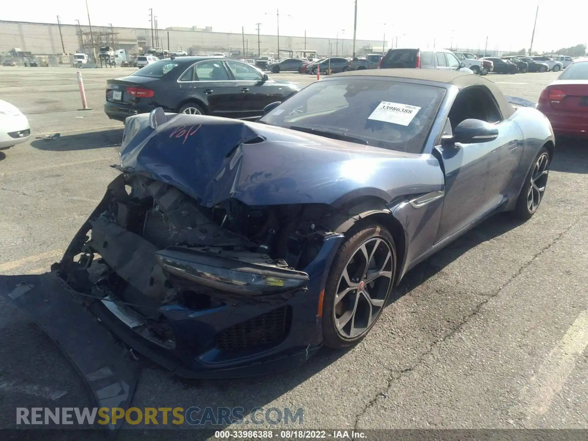 2 Photograph of a damaged car SAJDD5GX4MCK73891 JAGUAR F-TYPE 2021