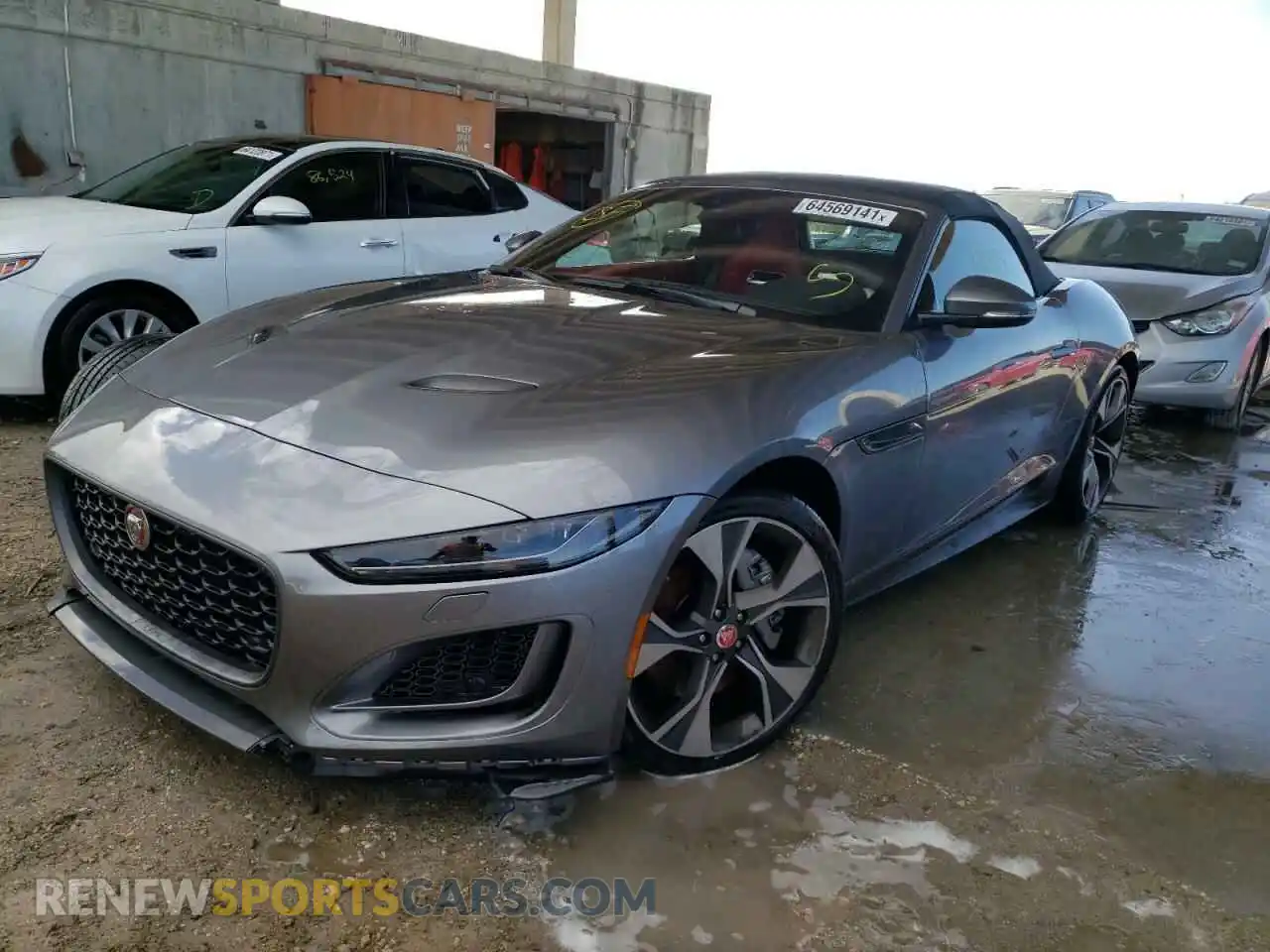 2 Photograph of a damaged car SAJDF5GX2MCK71146 JAGUAR F-TYPE 2021