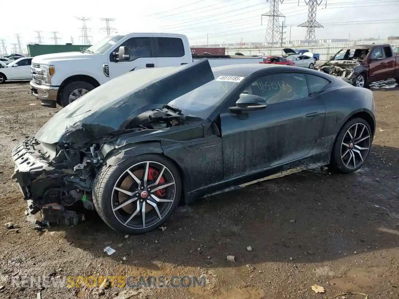 1 Photograph of a damaged car SAJD51FE0PCK80511 JAGUAR F-TYPE 2023