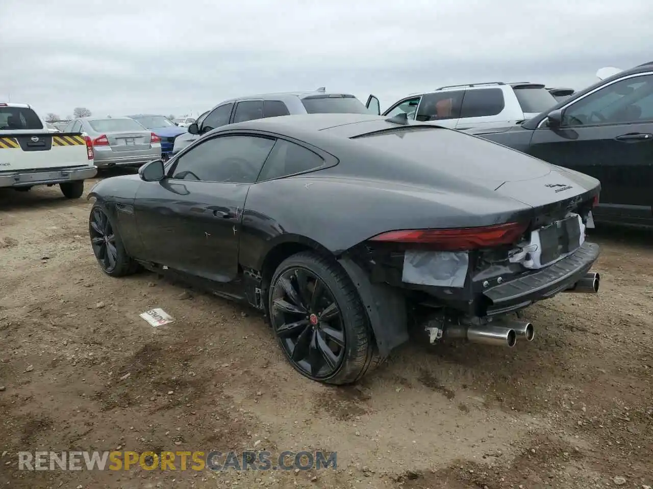 2 Photograph of a damaged car SAJD51FE3PCK81037 JAGUAR F-TYPE 2023